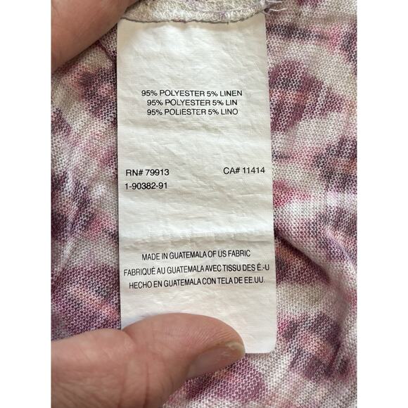 Gap Women’s Maternity Size S Lightweight Tank Top Pink Southwestern Aztec Boho - Picture 7 of 11